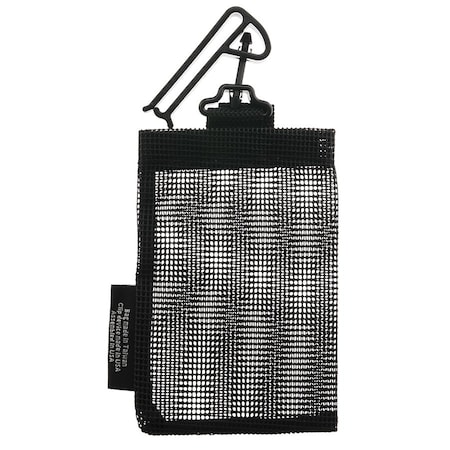 Open Mesh Bag, 3x5, Black, Utility Guard® End